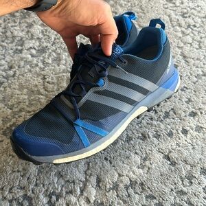 Adidas Men’s Terrex Agravic GTX Navy Boost Lace Up Sneakers